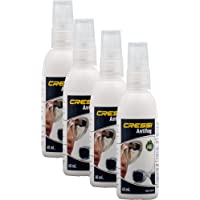 Cressi 60 ml- 4 Unidades Premium-Spray antivaho para máscaras de Buceo y Gafas de natación Unisex para Adultos…